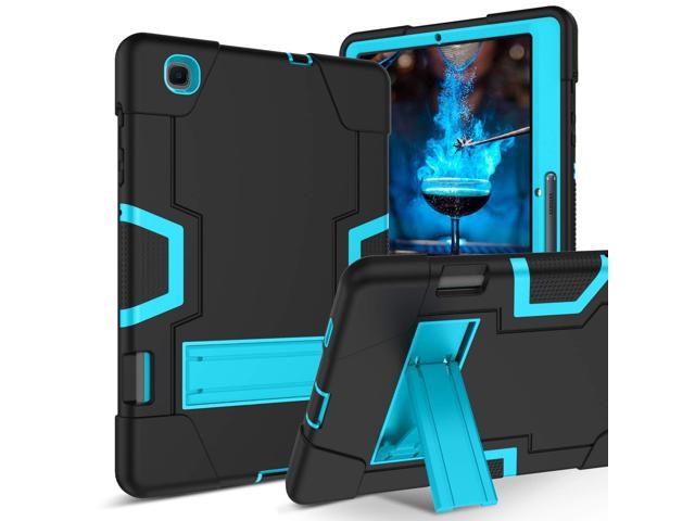 Galaxy Tab S6 Lite Case Samsung Tab S6 Lite Cases With Pencil Holder 3 In 1 Rubber Shockproof Heavy Duty Full Body Protective Hybrid Bumper.