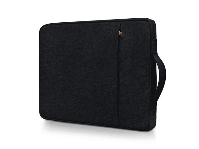 14 Inch Laptop Sleeve Case Compatible With 14' Notebook Computer Chromebook,14 Macbook A2442 Handbag With Handle Front Pocket Padded Briefcase.