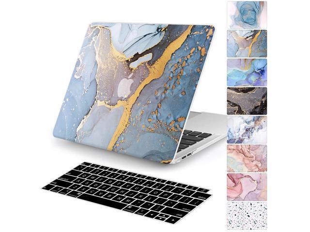 Compatible With Macbook Air 13 Inch Laptop Case 2020 2019 2018 Release A2337 M1/A2179/A1932, Colored Stones Case With Keyboard Cover Skin For.