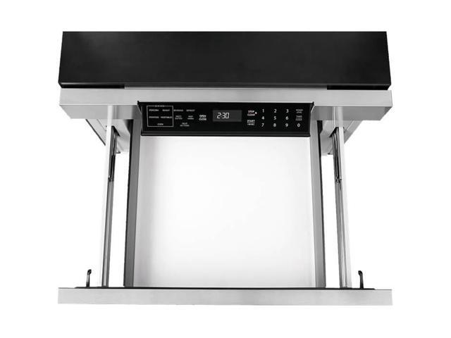 Sharp - 1.2 Cu. Ft. Built-in Microwave Drawer with Sensor Cooking - Stainless Steel - image 5