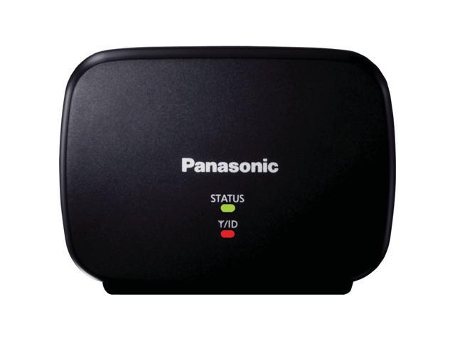 panasonic kx-tga407b range extender for dect 6.0 plus cordless phone systems landline telephone black