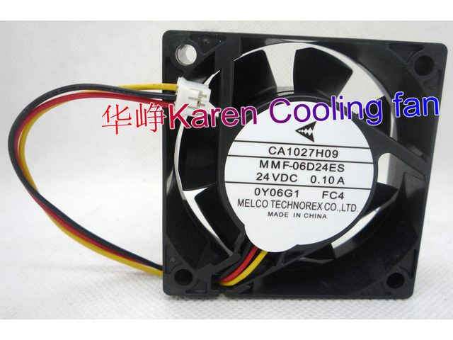 NIDEC 6CM CA1027H09 MMF-06D24ES FC4 ROK MMF-06D24ES-AOK E500 inverter cooling fan