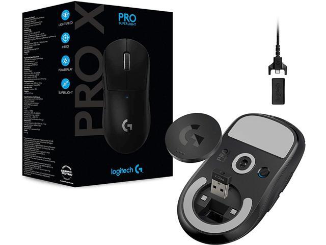 Logitech G PRO X Superlight Wireless Gaming Mouse, Ultra-Lightweight, Hero 25K Sensor, 25,600 DPI, 5 Programmable Buttons, Long Battery Life,...