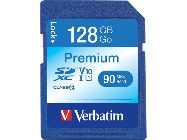 Verbatim 128GB Premium SDXC UHS-I Class 10 Memory Card