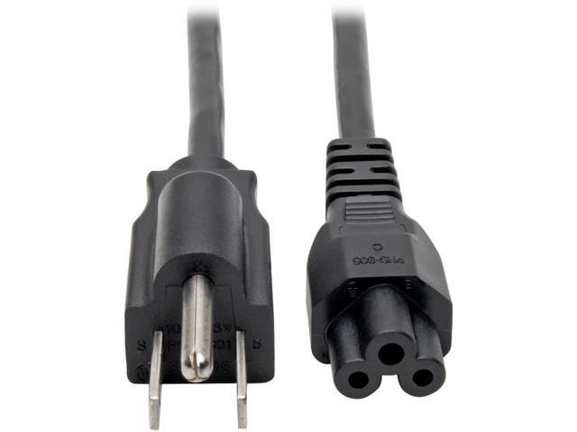 Tripp Lite Model P013-003 3 ft. Standard Laptop/Notebook Power Cord, 10A (NEMA 5-15P to IEC-320-C5)