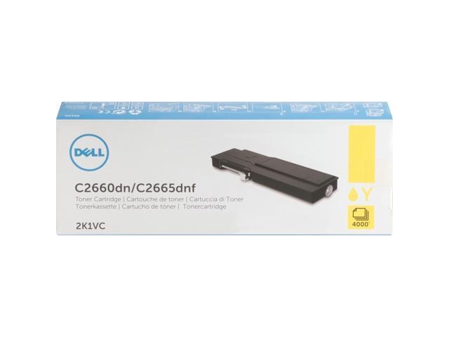 DELL PRINTER ACCESSORIES 2K1VC C266X YELLOW TONER FOR