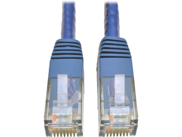 Tripp Lite Cat6 Gigabit Molded Patch Cable, 25 ft. RJ45 (M/M), 550MHz 24 AWG Blue 25' (N200-025-BL)