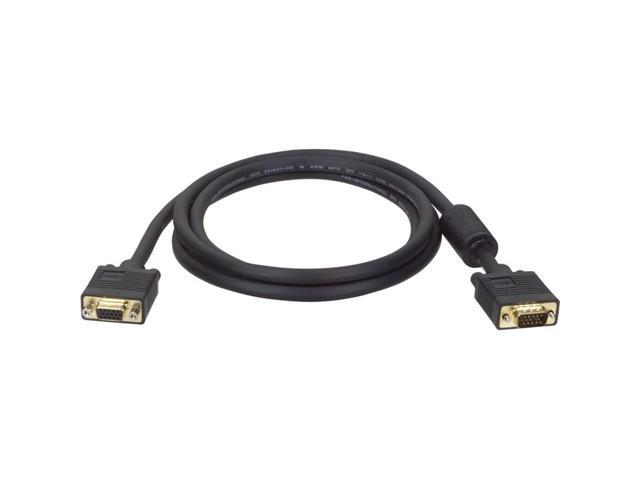 Tripp Lite VGA Coax High-Resolution Monitor Extension Cable with RGB Coax (HD15 M/F), 2048 x 1536 1080p, 15 ft. (P500-015 )