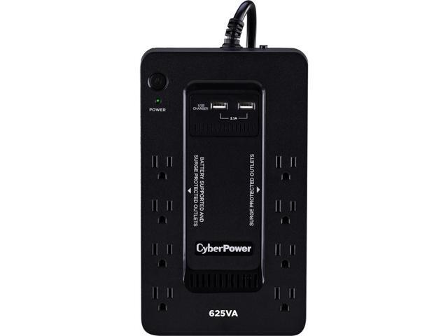 CyberPower - Standby Series 625VA 8-Outlet UPS - Black - image 12