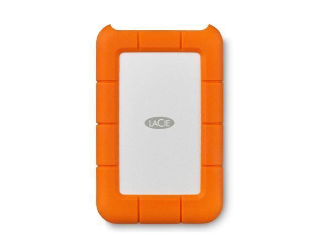 LaCie - Rugged 5TB External USB-C, USB 3.1 Gen 1 Portable Hard Drive - Orange/Silver - image 7