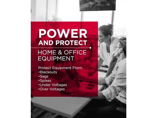 CyberPower - Standby Series 625VA 8-Outlet UPS - Black - image 8