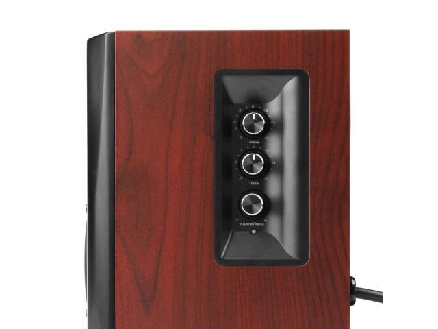 Edifier - S350DB Bookshelf Speakes & Subwoofer, Computer Speakers - Bluetooth v4.1 aptX Wireless Sound - 2.1 Speaker System - Brown/black - image 10