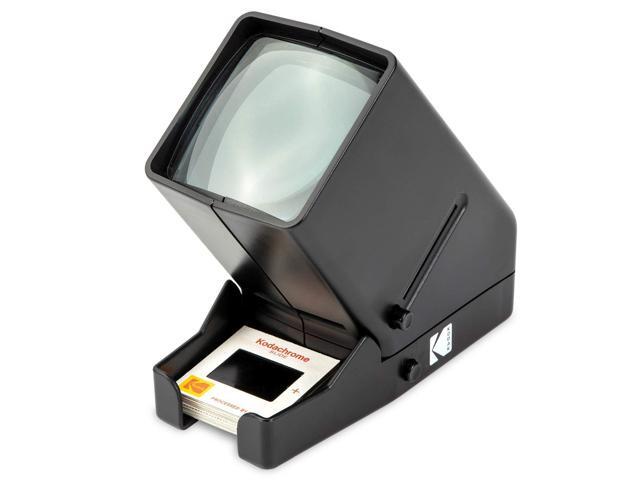 kodak 35mm slide and film viewer battery operation, 3x magnification, led lighted viewing for 35mm slides & film negatives