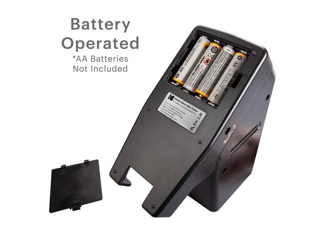 kodak 35mm slide and film viewer battery operation, 3x magnification, led lighted viewing for 35mm slides & film negatives