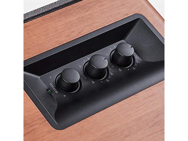 Edifier - R1280T Powered Bookshelf Speakers/Computer Speakers/Studio Monitor Speakers, 2.0 Active Near Field Monitors 42 Watts RMS - Brown - image 11