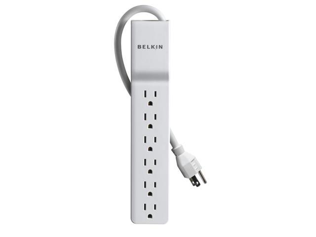 Belkin 6-Outlet Home/Office Power Strip Surge Protector (4 Feet)