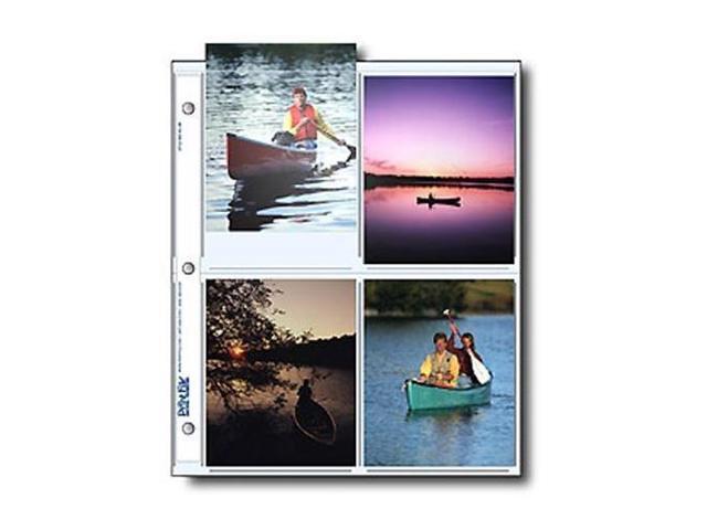 Print File Archival Photo Pages Holds Eight 4 x 5