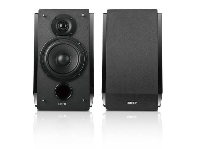 Edifier - R1850DB Active Bookshelf Speakers, Computer Speakers - Bluetooth and Optical Input - 2.0 Studio Monitor Speaker - Black - image 12