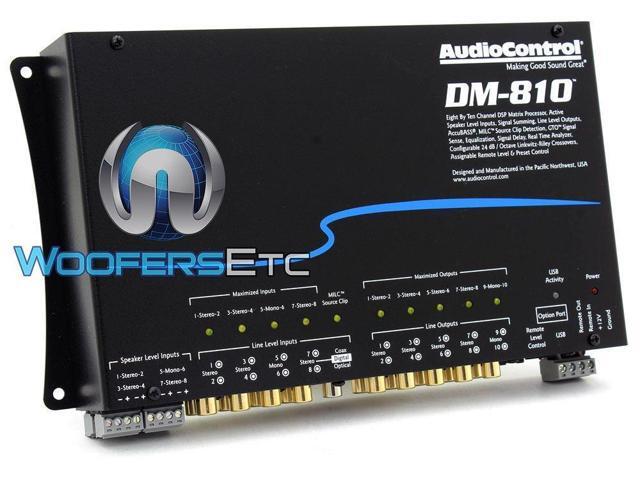 AudioControl - 8-Channel Input 10-Channel Output DSP Matrix Processor - Black - image 3