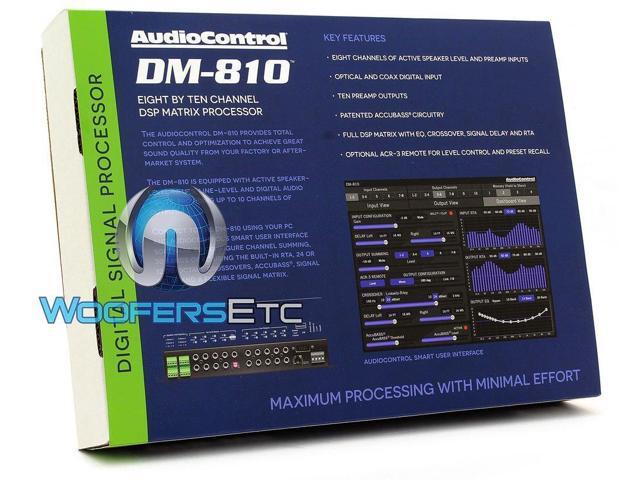 AudioControl - 8-Channel Input 10-Channel Output DSP Matrix Processor - Black - image 6