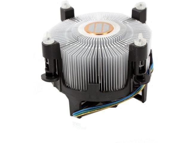 original intel lga 1366 cpu copper core 4pin fan heatsink cooler cooling i7 965 970 975 980 980x 990 990x