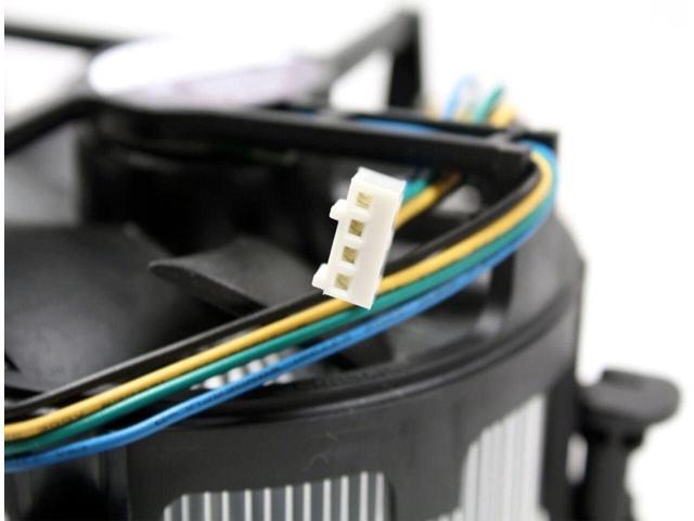 original intel lga 1366 cpu copper core 4pin fan heatsink cooler cooling i7 965 970 975 980 980x 990 990x
