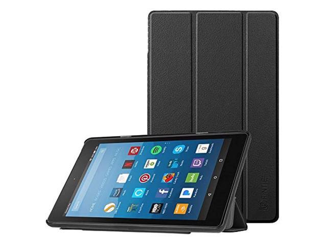 Fintie Slim Case for Amazon Fire HD 8 Tablet (7th and 8th Generation Tablets, 2017 and 2018 Releases), Ultra Lightweight Slim Shell Standing Cover.