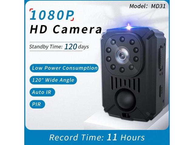 MD31 Mini 1080P HD Camcorder Night Vision PIR Motion Action Micro Camera