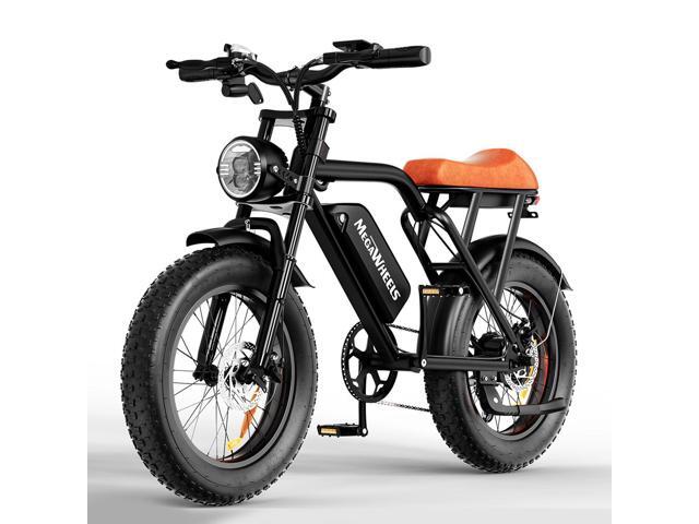 MEGAWHEELS EB01 Electric Bike 20' Off-road E-Bike with 500W motor and 18V, 15.6Ah battery, supports 33mph max speed, 35-40 miles range and 7 speed...