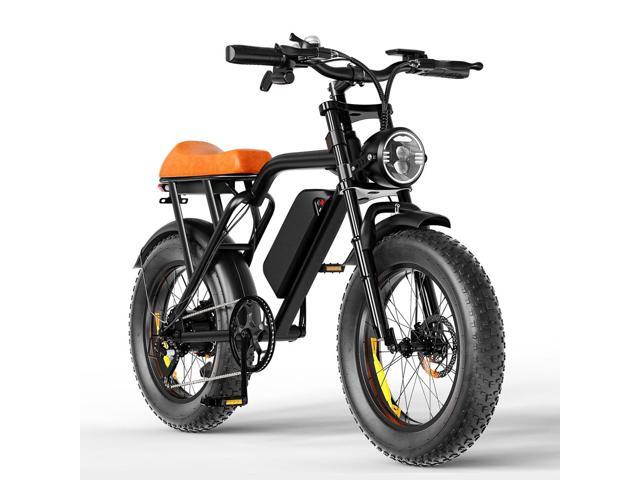 MEGAWHEELS EB01 Electric Bike 20' Off-road E-Bike with 500W motor and 18V, 15.6Ah battery, supports 33mph max speed, 35-40 miles range and 7 speed...