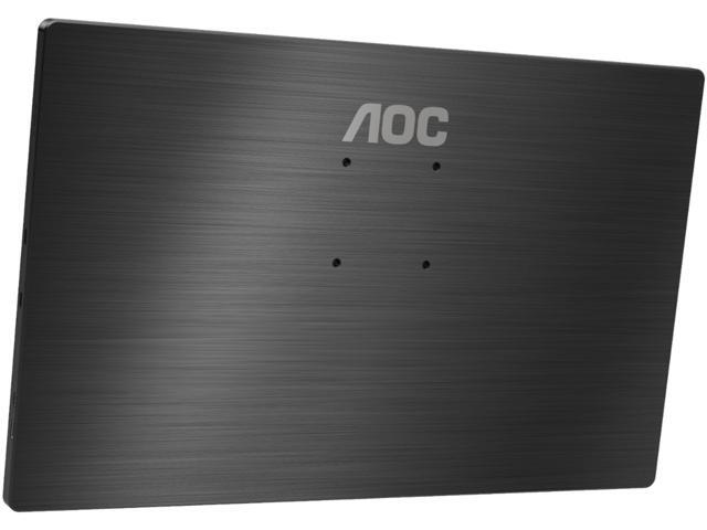 AOC - 15.6' IPS Portable USB-C Touch Monitor - Black