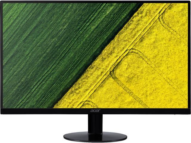 Acer SA270 Bbmipux 27' Full HD (1920 x 1080) IPS Ultra-Slim Edge-to-Edge Monitor with AMD Radeon FreeSync Technology, 1ms VRB, (USB 3.1 Type-C.