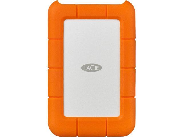 LaCie - Rugged 2TB External USB-C, USB 3.1 Gen 1 Portable Hard Drive - Orange/Silver - image 12