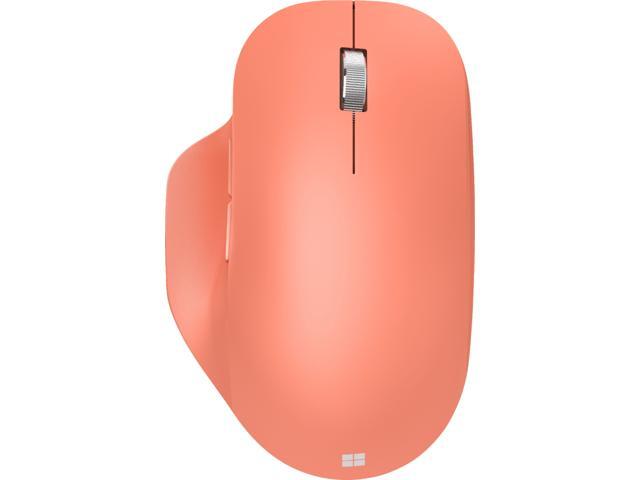 Microsoft Bluetooth Ergonomic Mouse - Peach - with comfortable Ergonomic design, thumb rest, up to 15months battery life. Works with Bluetooth...