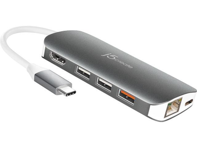 j5create - USB-C Multi Adapter for Mac, PC and More - Silver - image 10