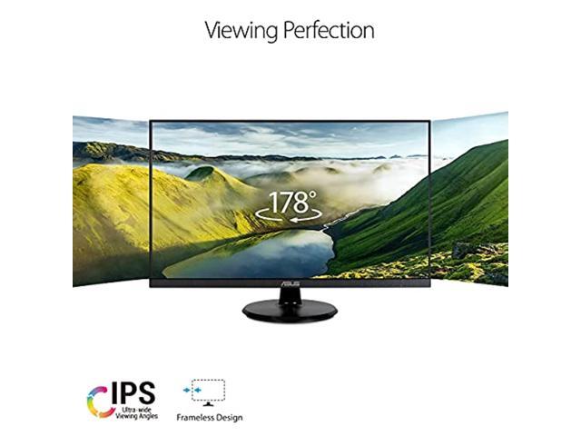 ASUS 27? 1080P Monitor (VA27DQ) - Full HD, IPS, 75Hz, Speakers, Adaptive-sync/FreeSync, Low Blue Light, Flicker Free, VESA Mountable, Frameless,...