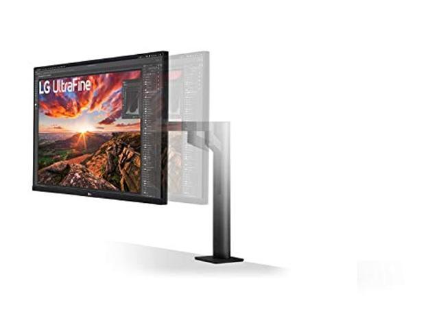 LG 32BN88U-B 31.5? Ergo IPS UHD 4K Ultrafine Monitor (3840x2160) with Ergonomic Stand and C-Clamp, USB Type-C, DCI-P3 95%(Typ.), HDR10 and AMD...