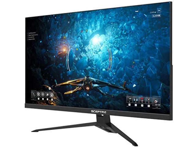 Sceptre IPS 27 inch Gaming LED Monitor up to 165Hz 144Hz 1ms DisplayPort HDMI, FreeSync FPS RTS Build-in Speakers Gunmetal Black 2021...