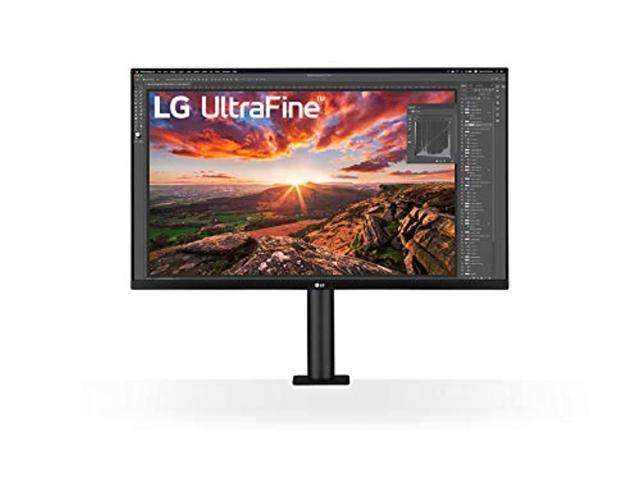 LG 32BN88U-B 31.5? Ergo IPS UHD 4K Ultrafine Monitor (3840x2160) with Ergonomic Stand and C-Clamp, USB Type-C, DCI-P3 95%(Typ.), HDR10 and AMD...