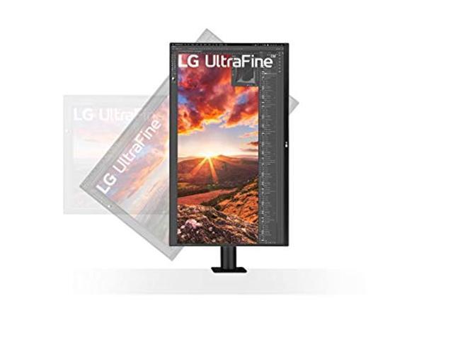 LG 32BN88U-B 31.5? Ergo IPS UHD 4K Ultrafine Monitor (3840x2160) with Ergonomic Stand and C-Clamp, USB Type-C, DCI-P3 95%(Typ.), HDR10 and AMD...
