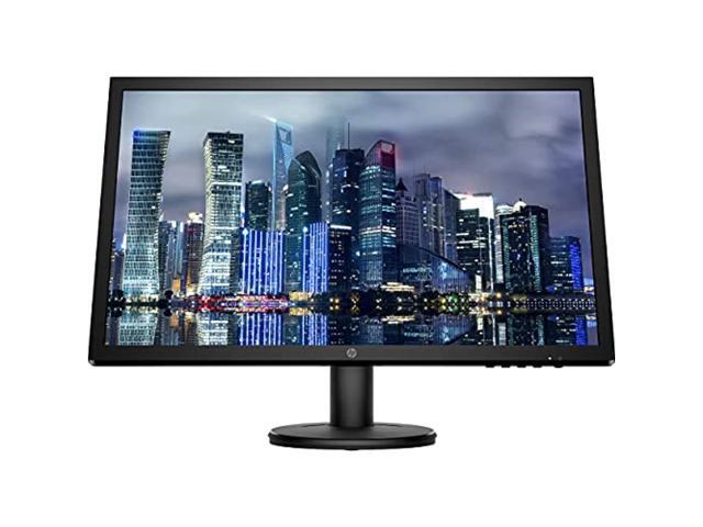 HP V24 FHD 1920x1080 Monitor 2 Pack Bundle with HDMI, FreeSync, Low Blue Light, and 2 Bluetooth Speakers for Professional Sound, Built-in...
