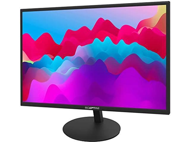 Sceptre 27-Inch FHD LED Gaming Monitor 75Hz 2X HDMI VGA Build-in Speakers, Ultra Slim Metal Black (E279W-19203RD)