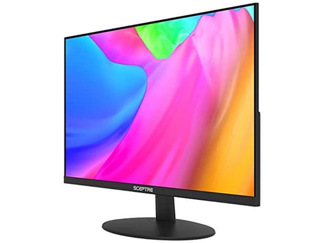 Sceptre IPS 27' LED Gaming Monitor 1920 x 1080p 75Hz 99% sRGB 320 Lux HDMI x2 VGA Build-in Speakers, FPS-RTS Edgeless Black 2021 (E278W-FPT)...