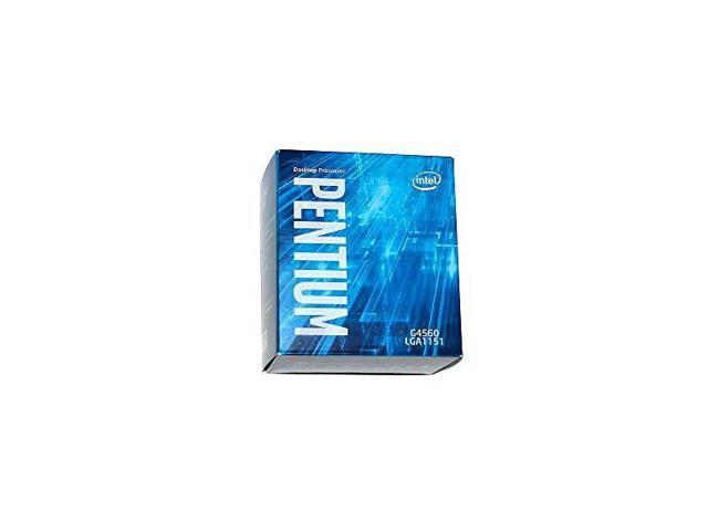 Intel Pentium G4560 - 3.5 GHz - 2 cores - 4 threads - 3 MB cache - LGA1151 Socket - Box (BX80677G4560)