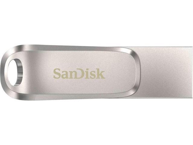 SanDisk - Ultra Dual Drive Luxe 512GB USB 3.1, USB Type-C Flash Drive - Silver - image 8