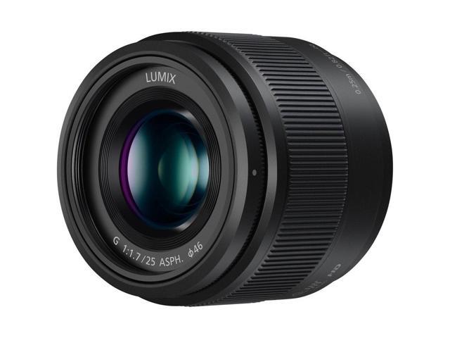 Panasonic - LUMIX G 25mm f/1.7 ASPH. Lens for Mirrorless Micro Four Thirds Compatible Cameras, H-H025-K - Black - image 10