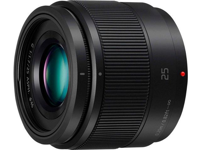 Panasonic - LUMIX G 25mm f/1.7 ASPH. Lens for Mirrorless Micro Four Thirds Compatible Cameras, H-H025-K - Black - image 11