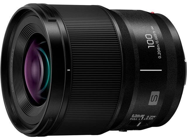 Panasonic - LUMIX Full Frame Camera Lens, S 100mm F2.8 MACRO - Black - image 6