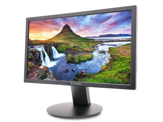 Acer - AOPEN 20E0Q BI 19.5' LED HD Monitor (HDMI, VGA) - Black (20E0QBI)