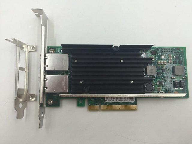 Intel X540T2BLK Intel Ethernet Converged Network Adapter X540-T2 - PCI Express x8 - 2 Port(s) - 2 x Network (RJ-45) - Twisted Pair - Low-profile,...